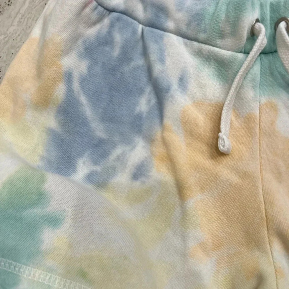 Vintage Havana Tie Dye Multicolored Terry Shorts - Picture 2 of 5